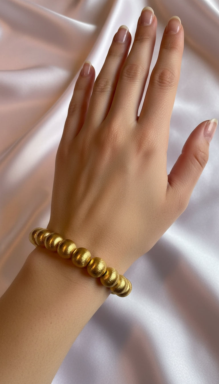 Gold nuggets Bracelet