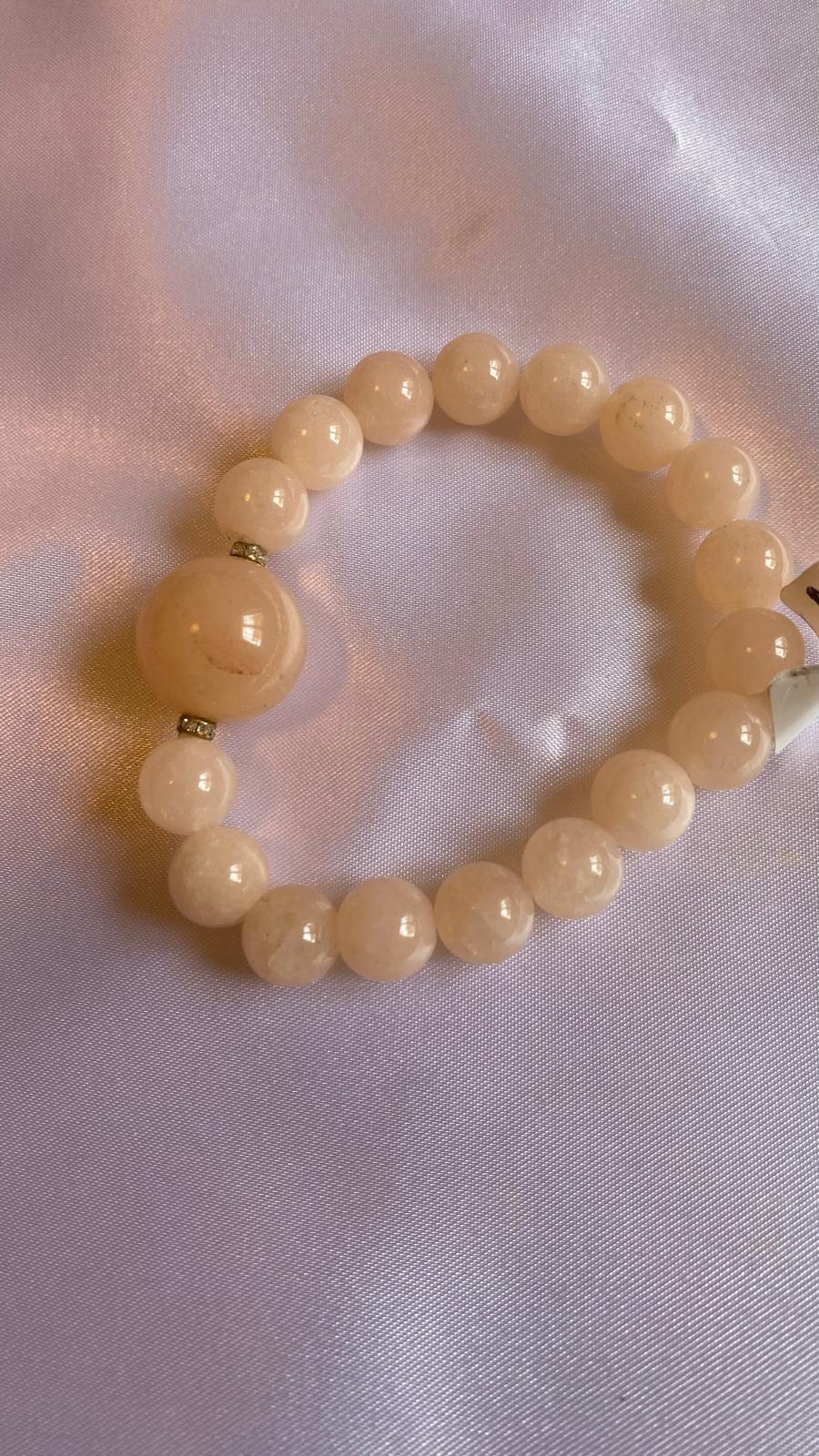 Pink Rose Quartz bracelet