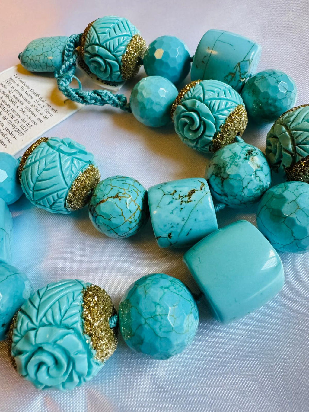 Turquoise Beaded Necklace