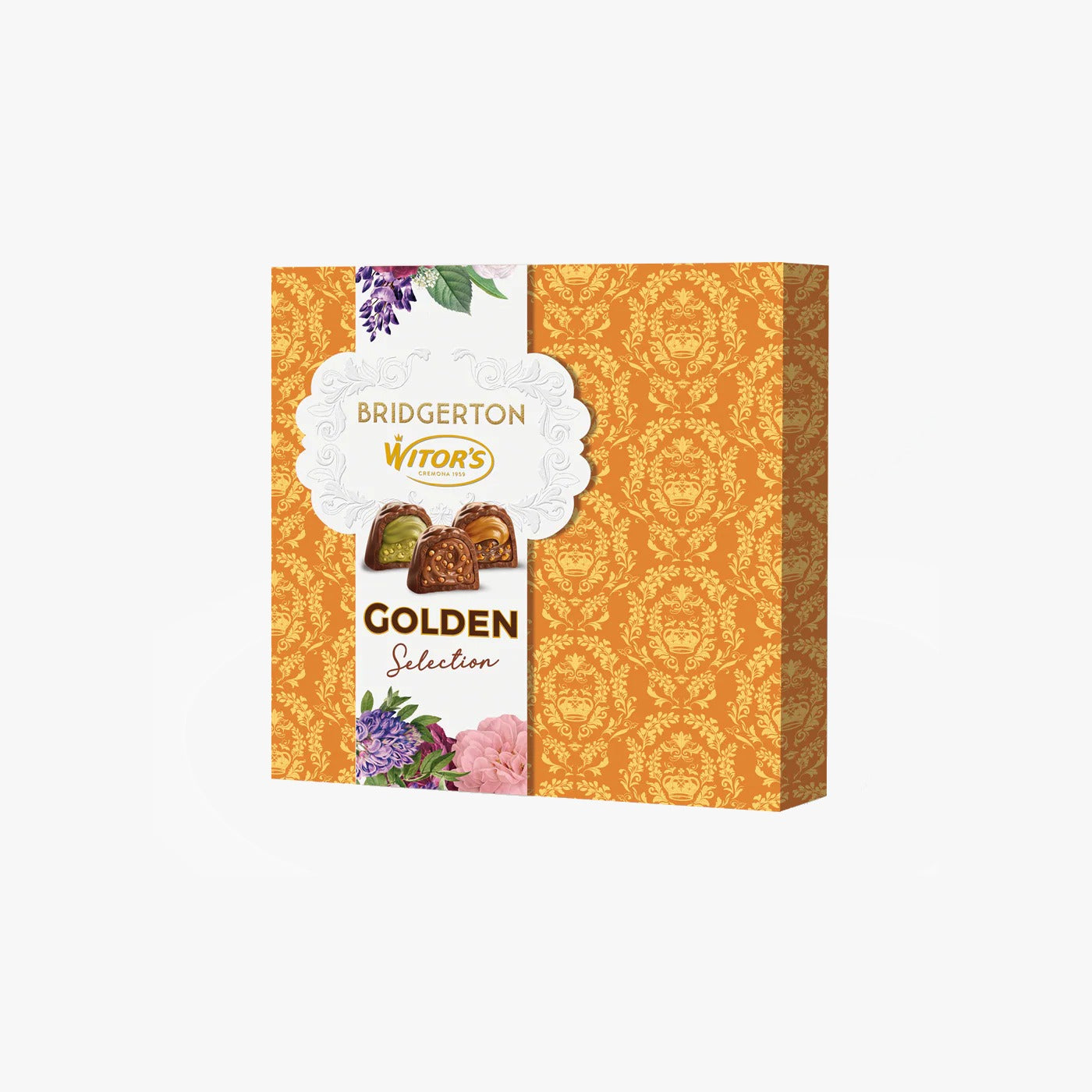 Golden Mix Square Box by Witor's